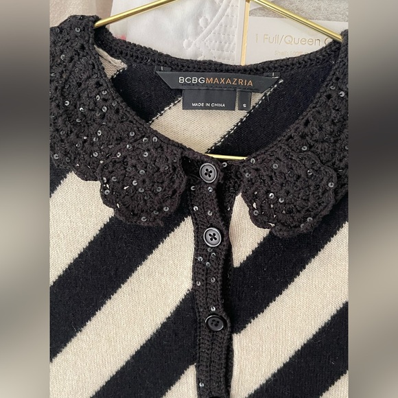 BCBGMaxAzria Striped Top - Picture 2 of 3